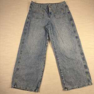Old Navy High-Rise Baggy Wide Leg Jeans Size 14
